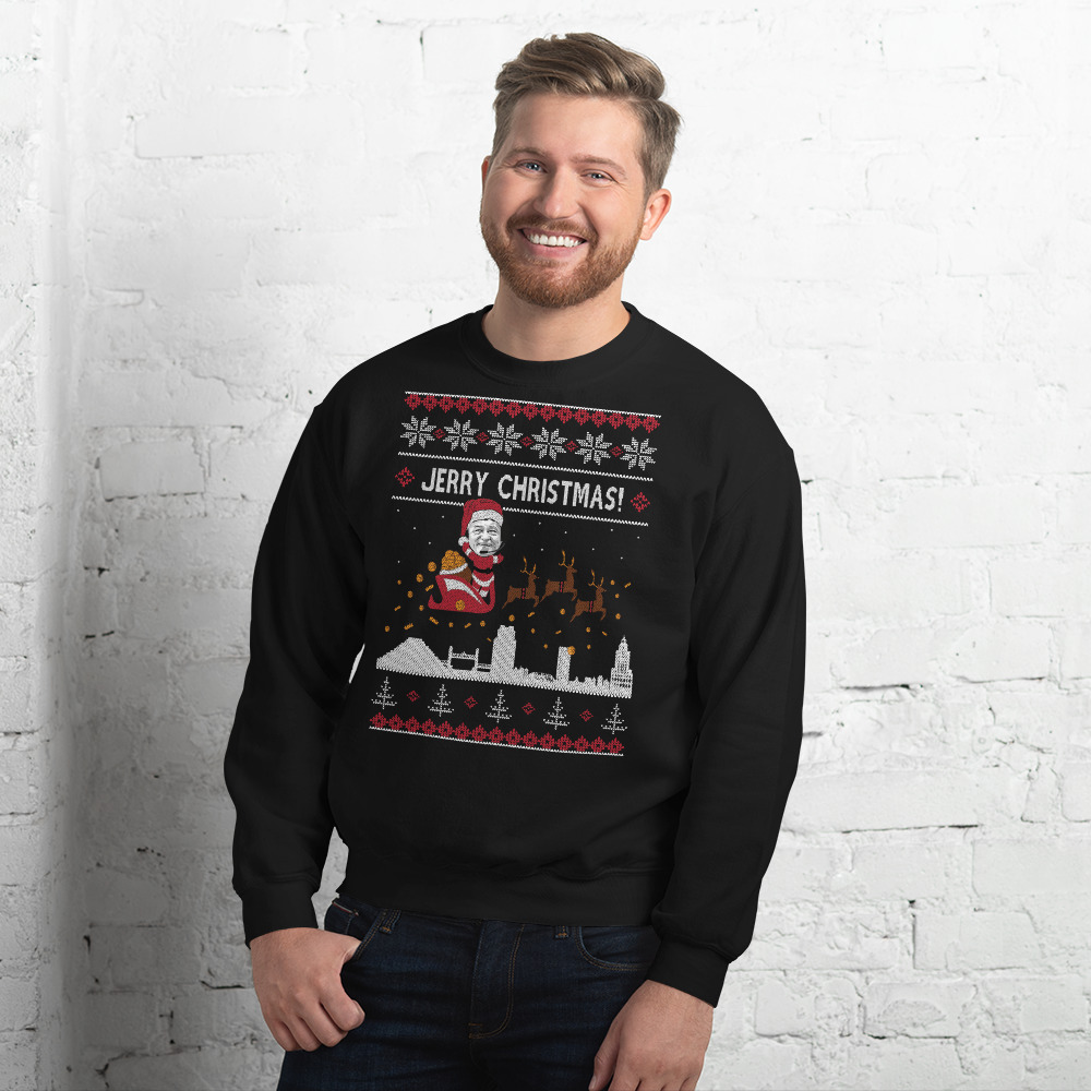 Jerry Christmas Ugly Christmas sweatshirt - The Kings Herald Store