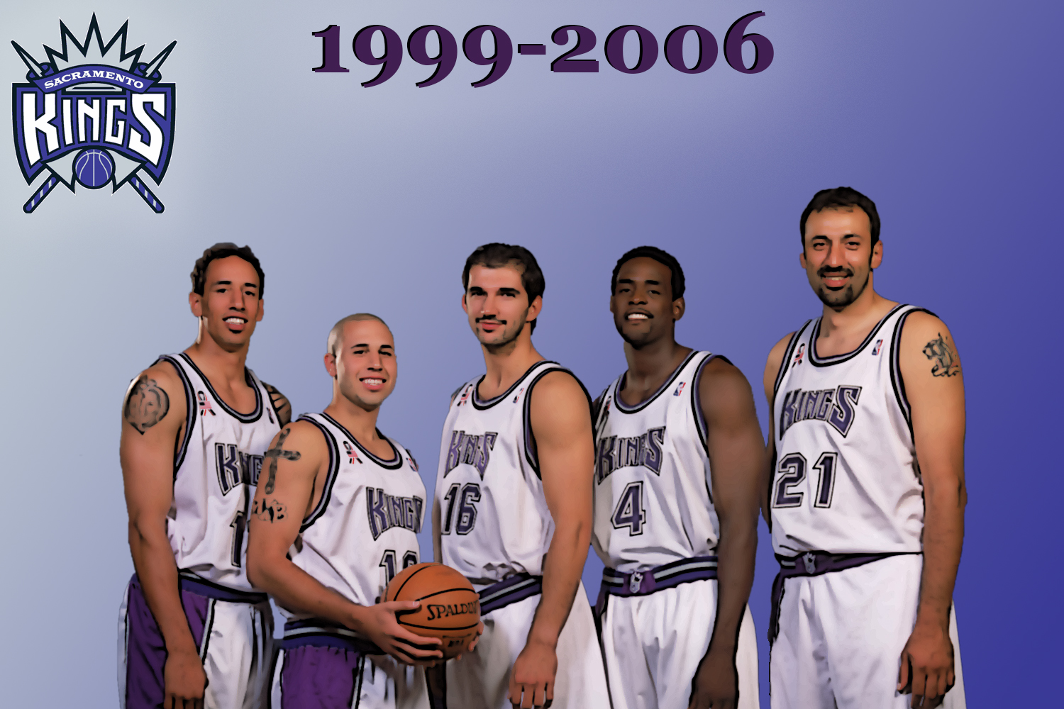 Sacramento Kings - 1999-00 Team Leaders 