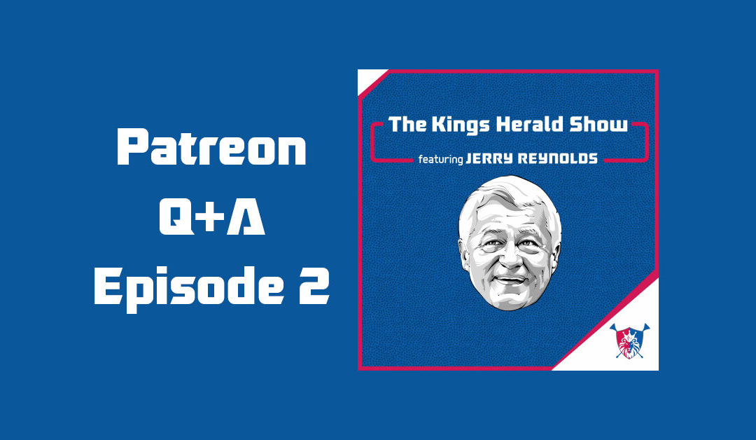 Patreon Q+A with Jerry Reynolds | Episode 2