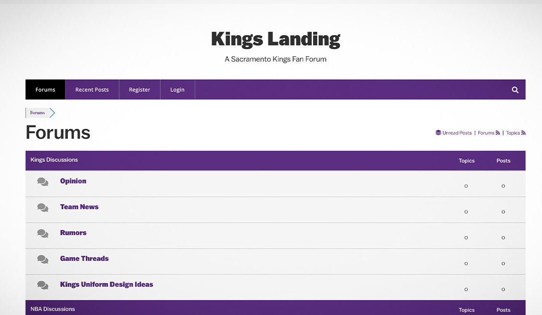 Welcome to Kings Landing – A Sacramento Kings Forum!