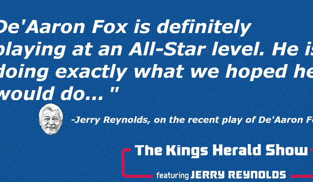Jerry Reynolds details how the Sacramento Kings turned their season around | TKHS Episode 8