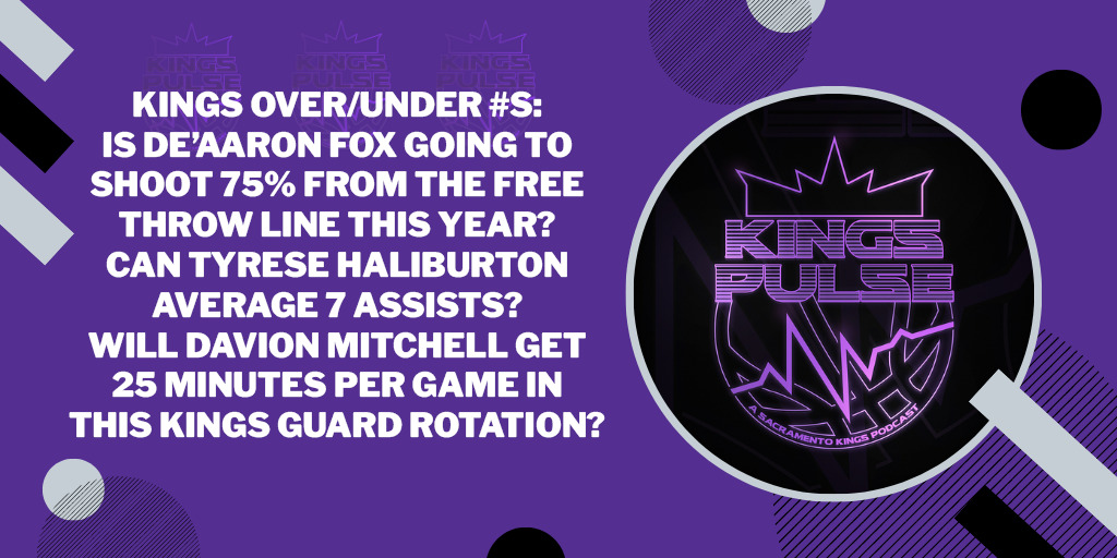 Kings Pulse: 2021-22 Over/Unders for the Sacramento Roster