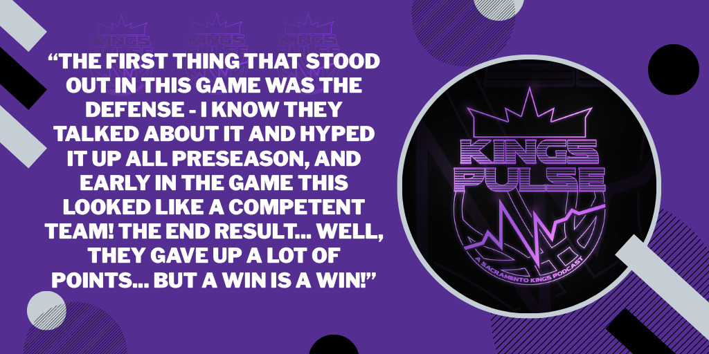 Kings Pulse: Immediate Reactions to the Season Opener in Portland with Will Griffith