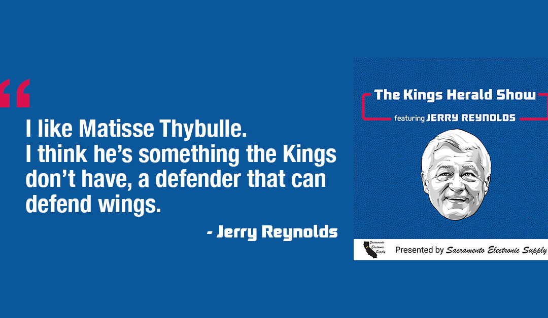 Kings Trade Deadline Preview, with Jerry Reynolds and Tim Maxwell