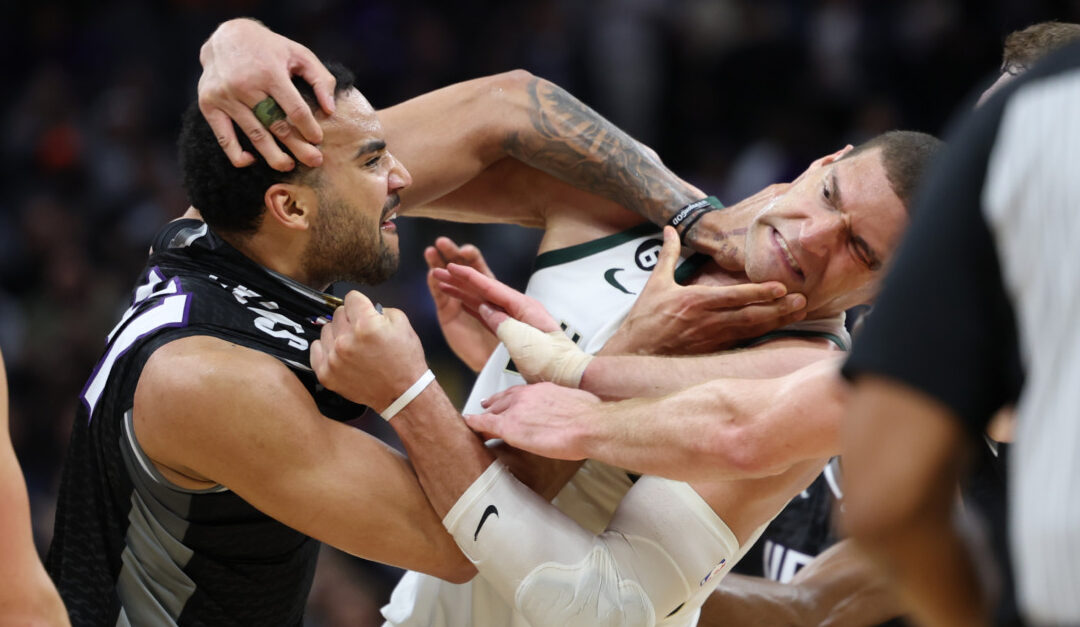 Trey Lyles has been suspended for 1 game following altercation with Brook Lopez
