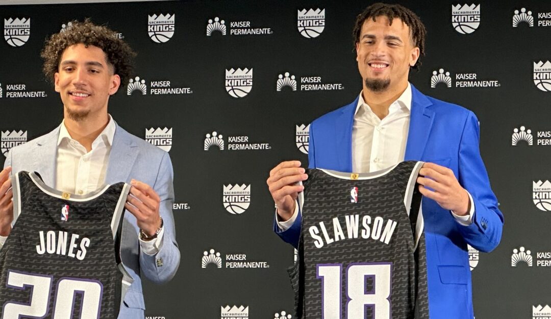Sacramento Kings welcome in their 2023 draftees