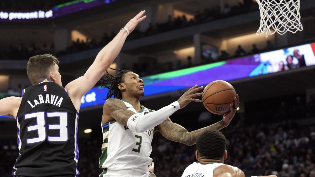 NBA: Milwaukee Bucks at Sacramento Kings