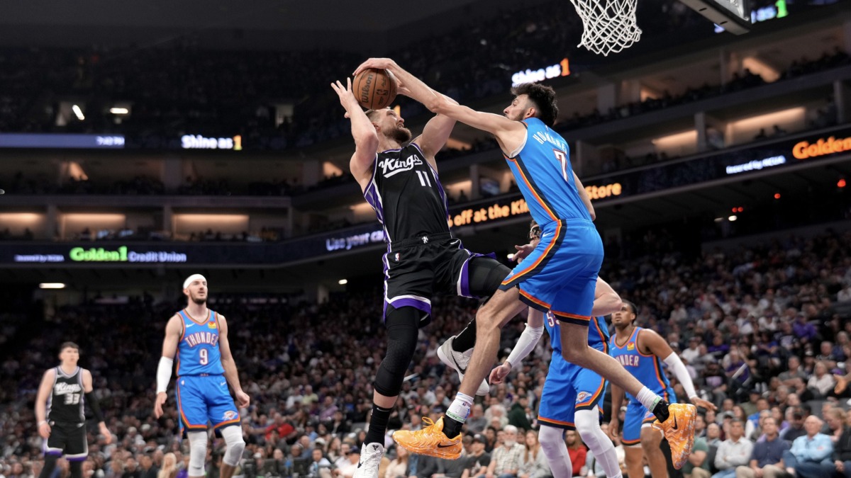 NBA: Oklahoma City Thunder at Sacramento Kings