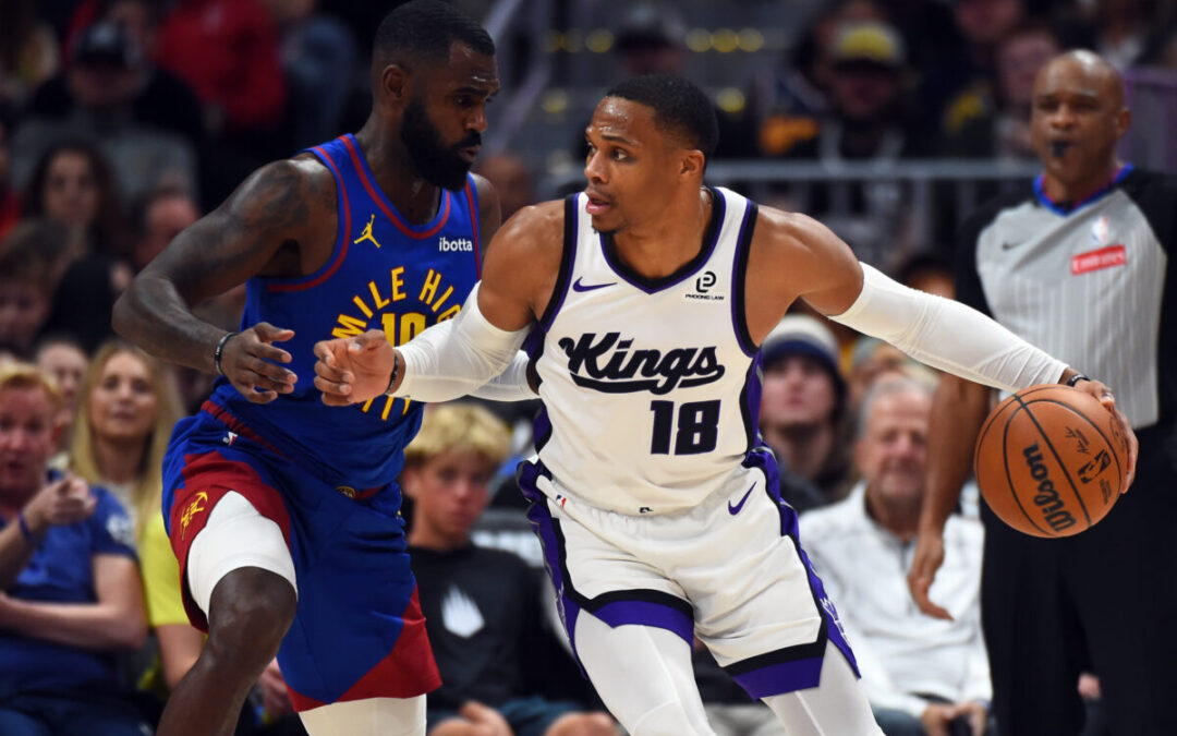 The tank malfunctions as the Kings defeat Nuggets 128-123