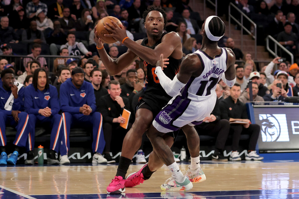 NBA: Sacramento Kings at New York Knicks