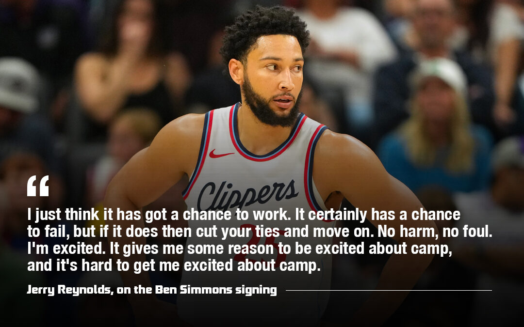Ben Simmons is a Sacramento King, and we’re kinda into it?