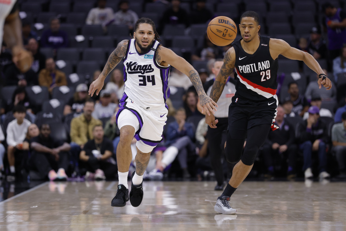 NBA: Preseason-Portland Trail Blazers at Sacramento Kings